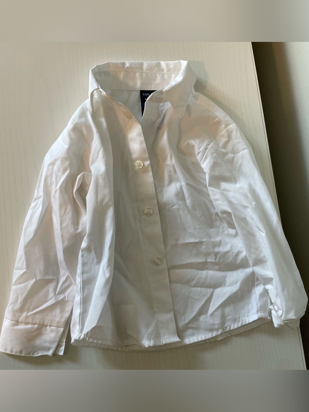 Nautica White Button-Front Women's Shirt Jacket